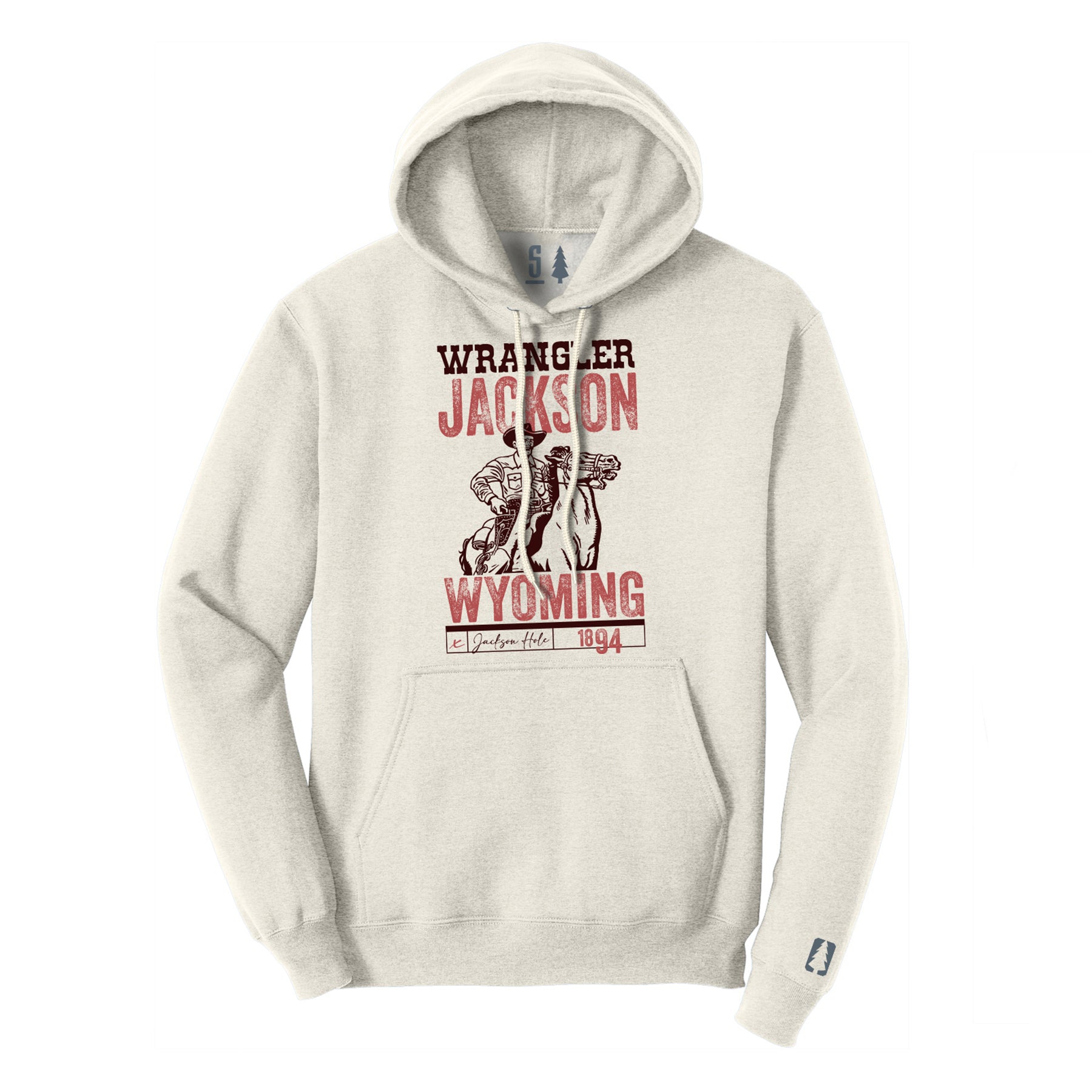 Jackson Wyoming Wrangler Est Hoodie