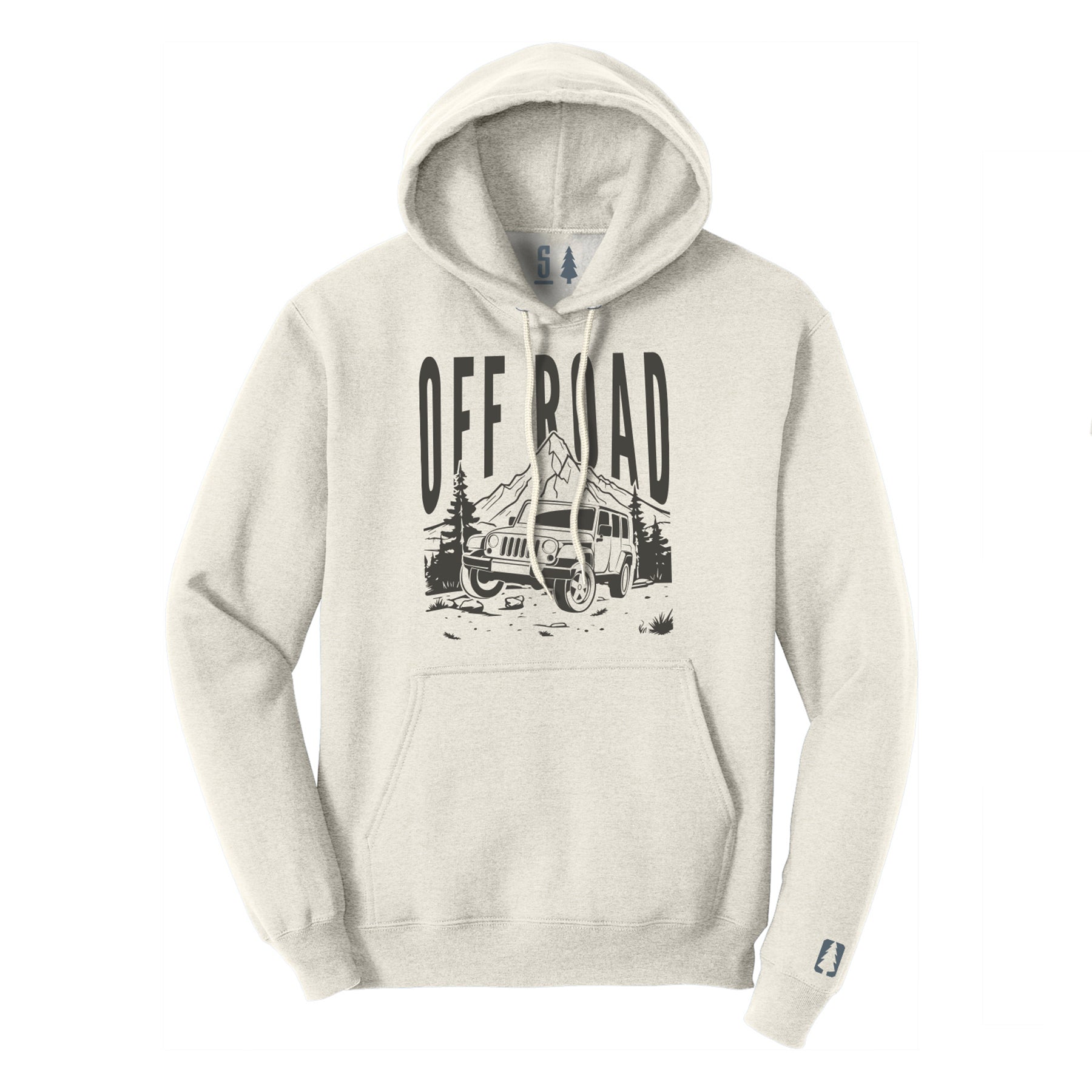 Off Road Grey Hoodie