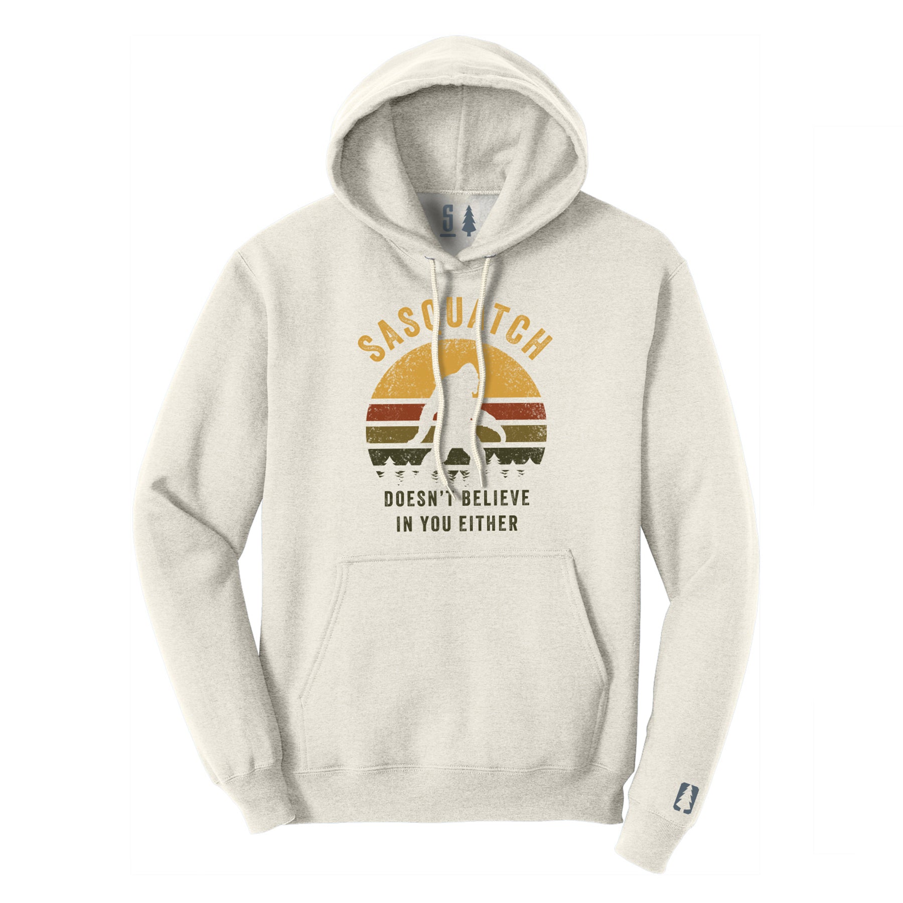 Sasquatch Doesn't Believe Hoodie