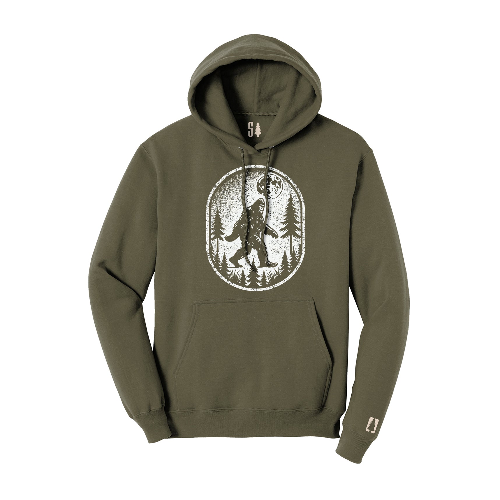 Bigfoot Moon Hoodie
