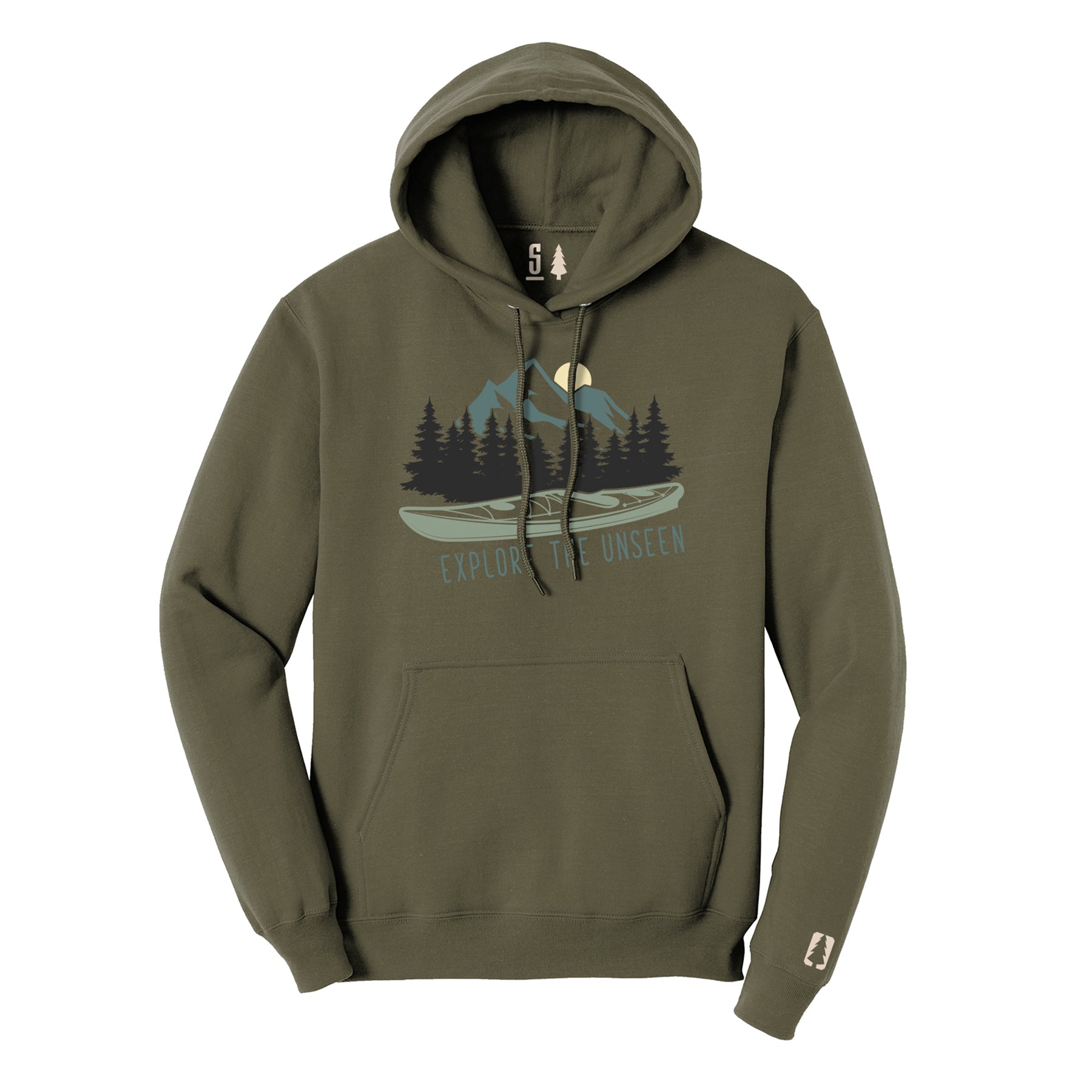 Explore Kayak Hoodie