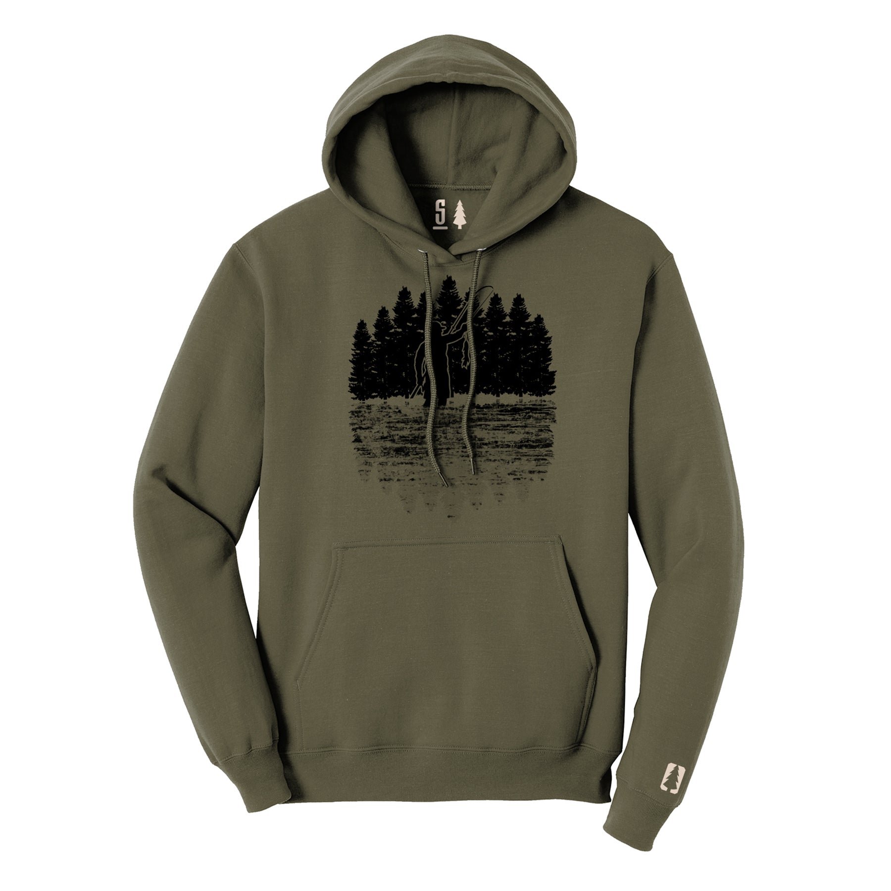 Fisherman Silhouette Hoodie