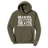 Grandpa Bad Influence White Hoodie