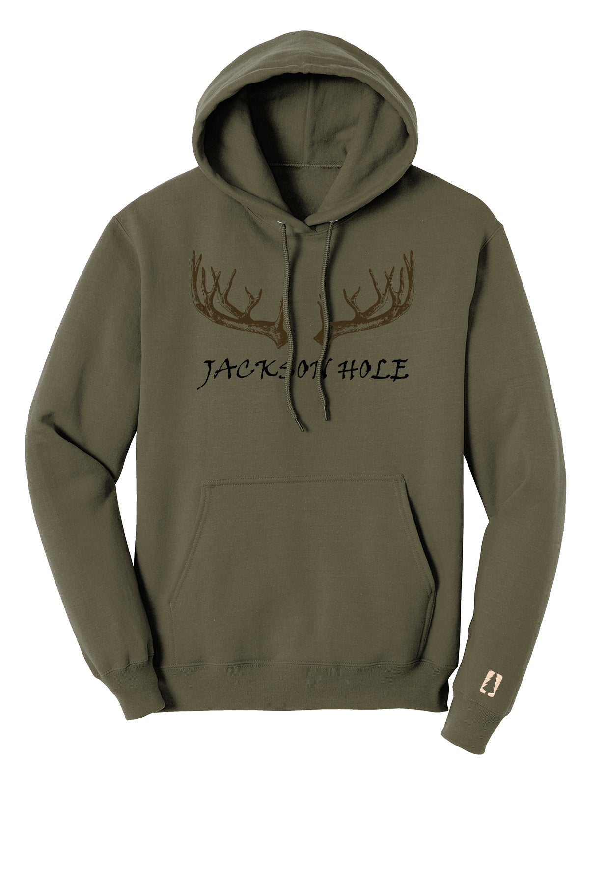 Jackson Hole Antlers Hoodie