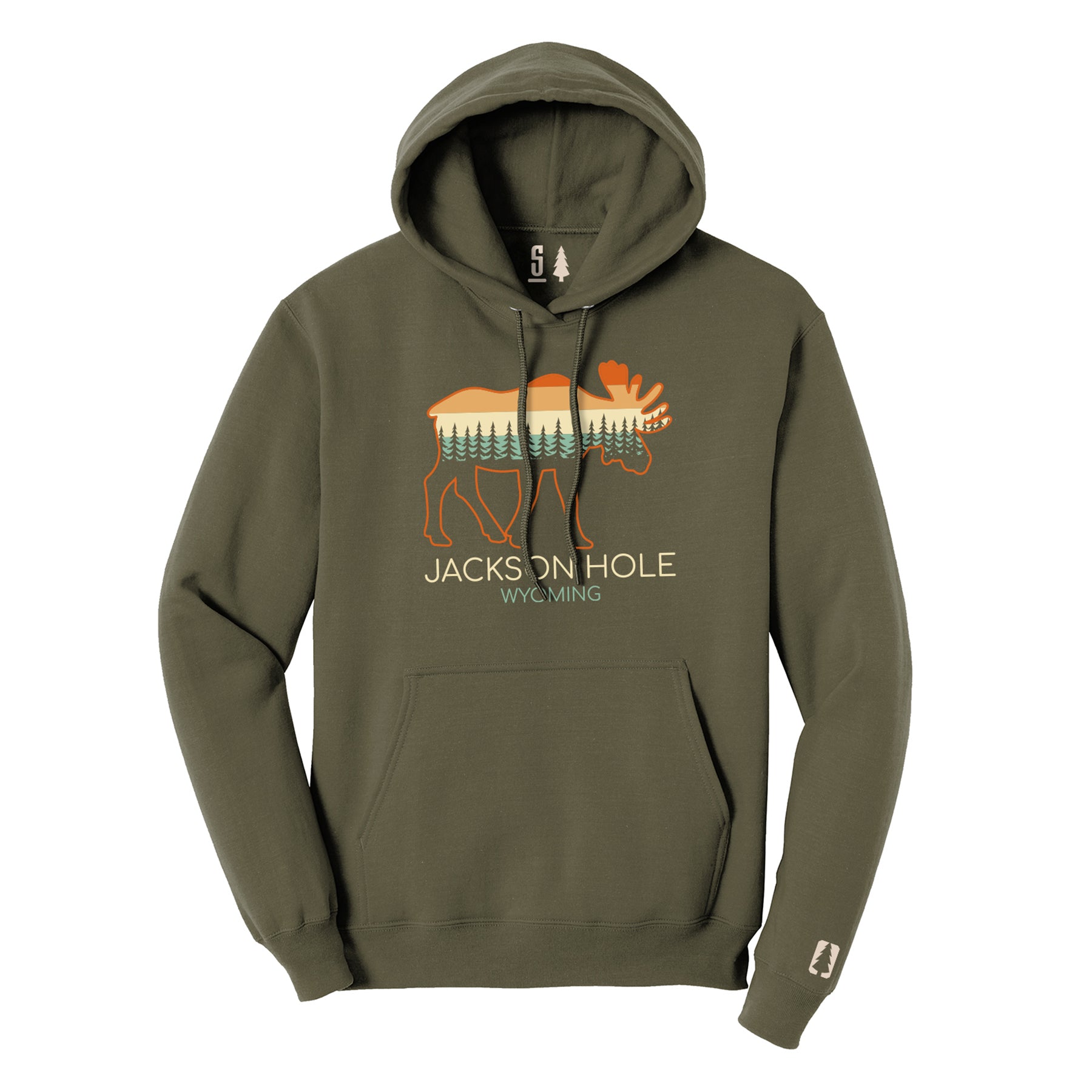 Jackson Moose Hoodie