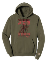 Jackson Wyoming Wranglin Est Hoodie
