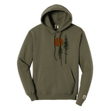 Off Centered Trees Hoodie