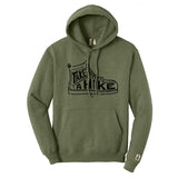 Take A Hike Black Hoodie