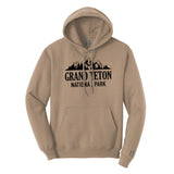 Grand Teton National Park Hoodie Black