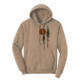 Off Centered Trees Hoodie