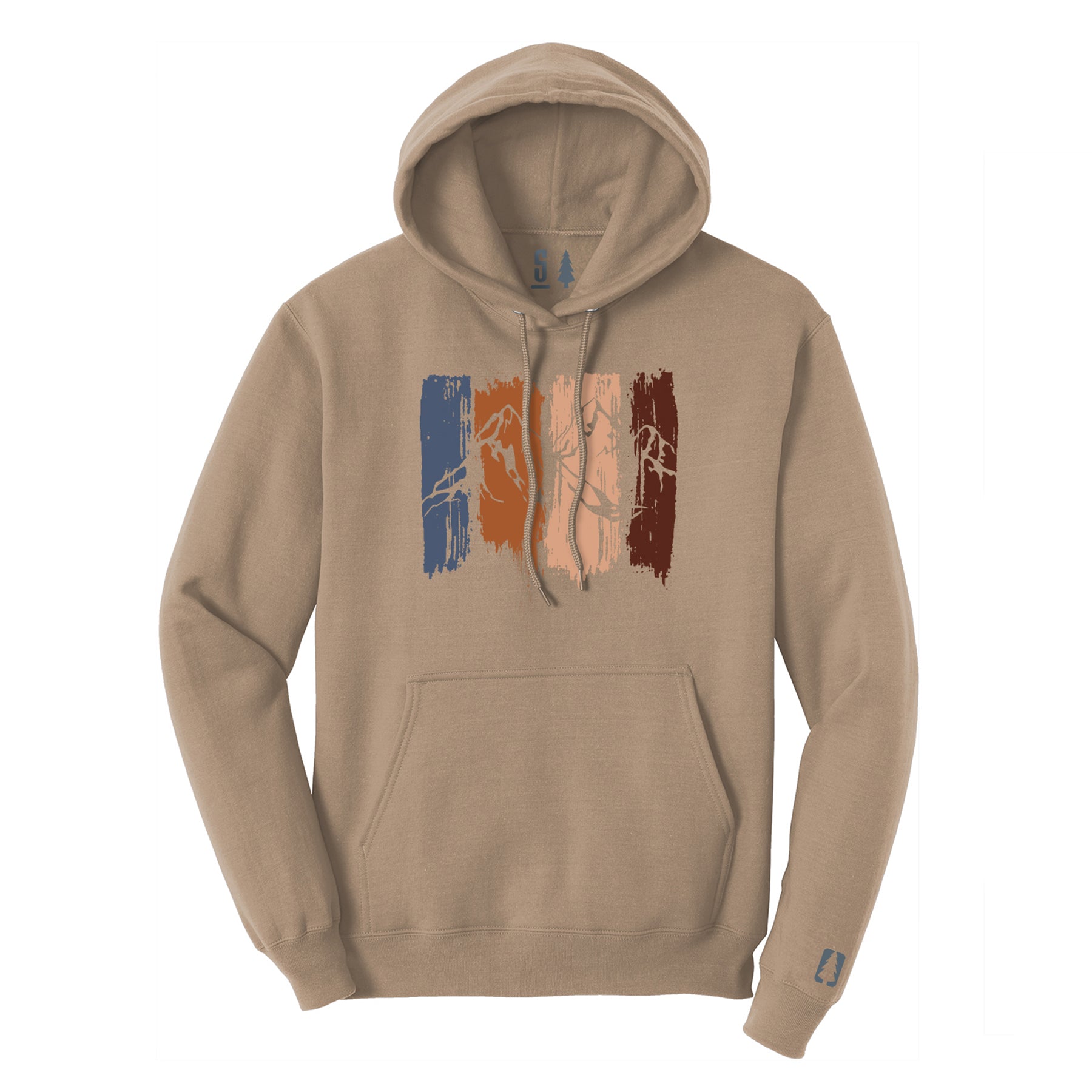 Painted Mountains Hoodie