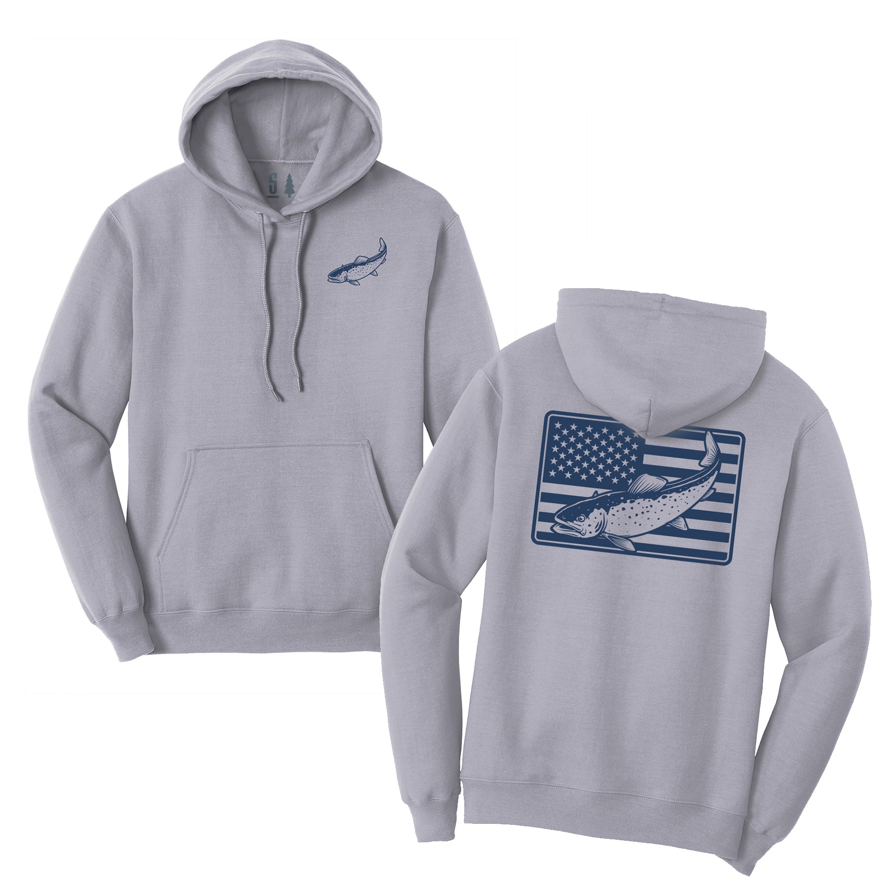 Trout Flag Hoodie