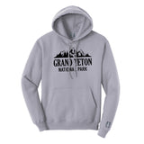 Grand Teton National Park Hoodie Black