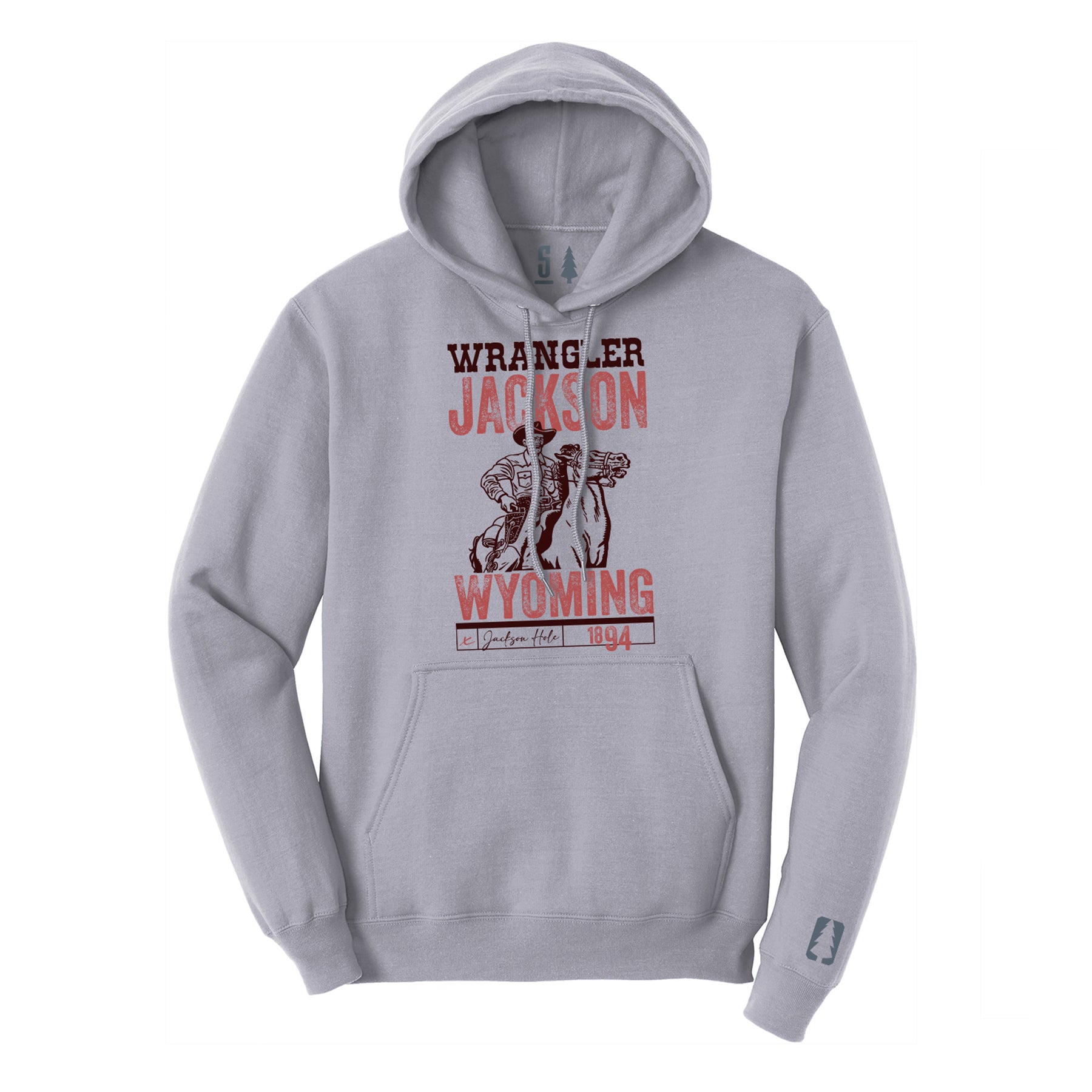 Jackson Wyoming Wrangler Est Hoodie