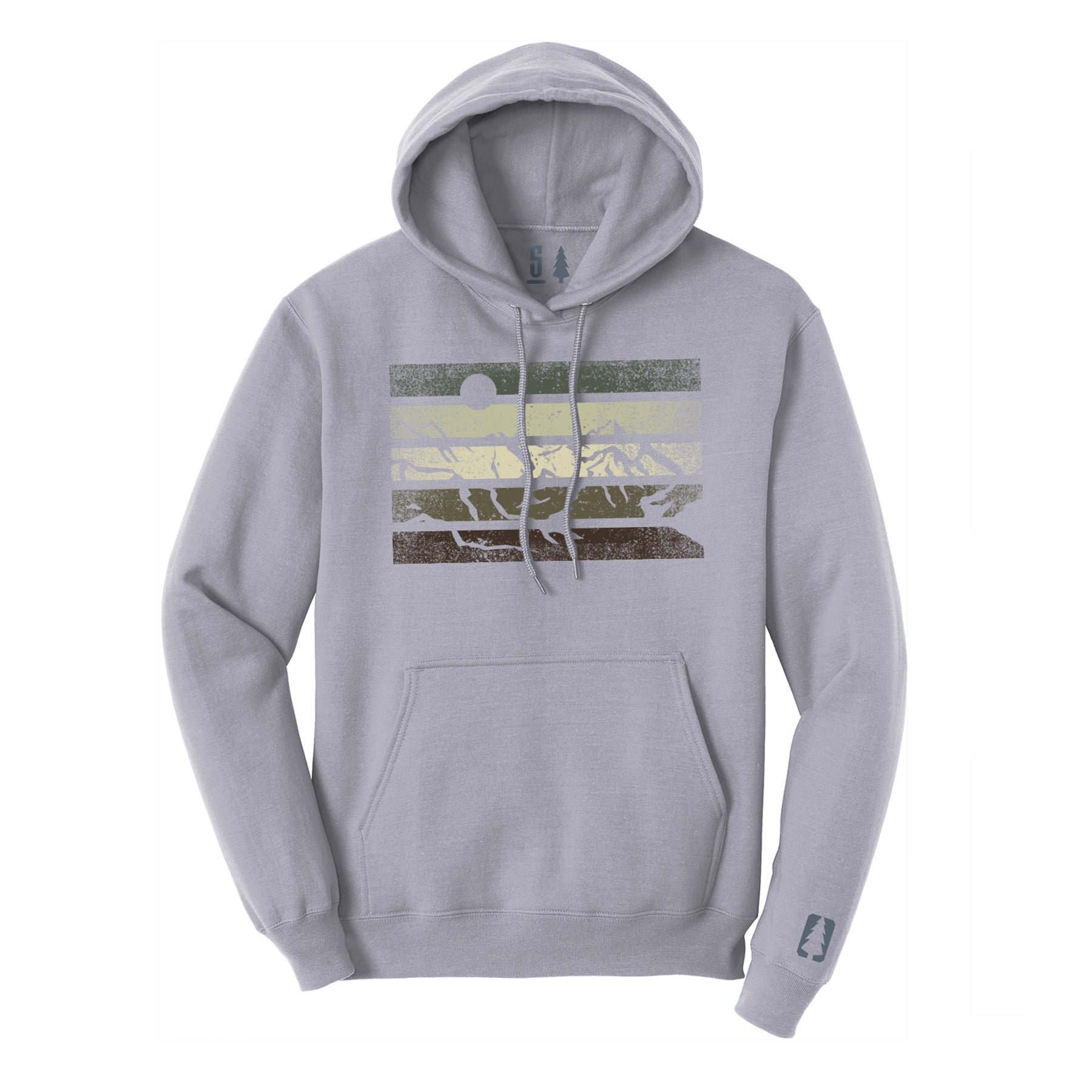Mountain Stripe Hoodie