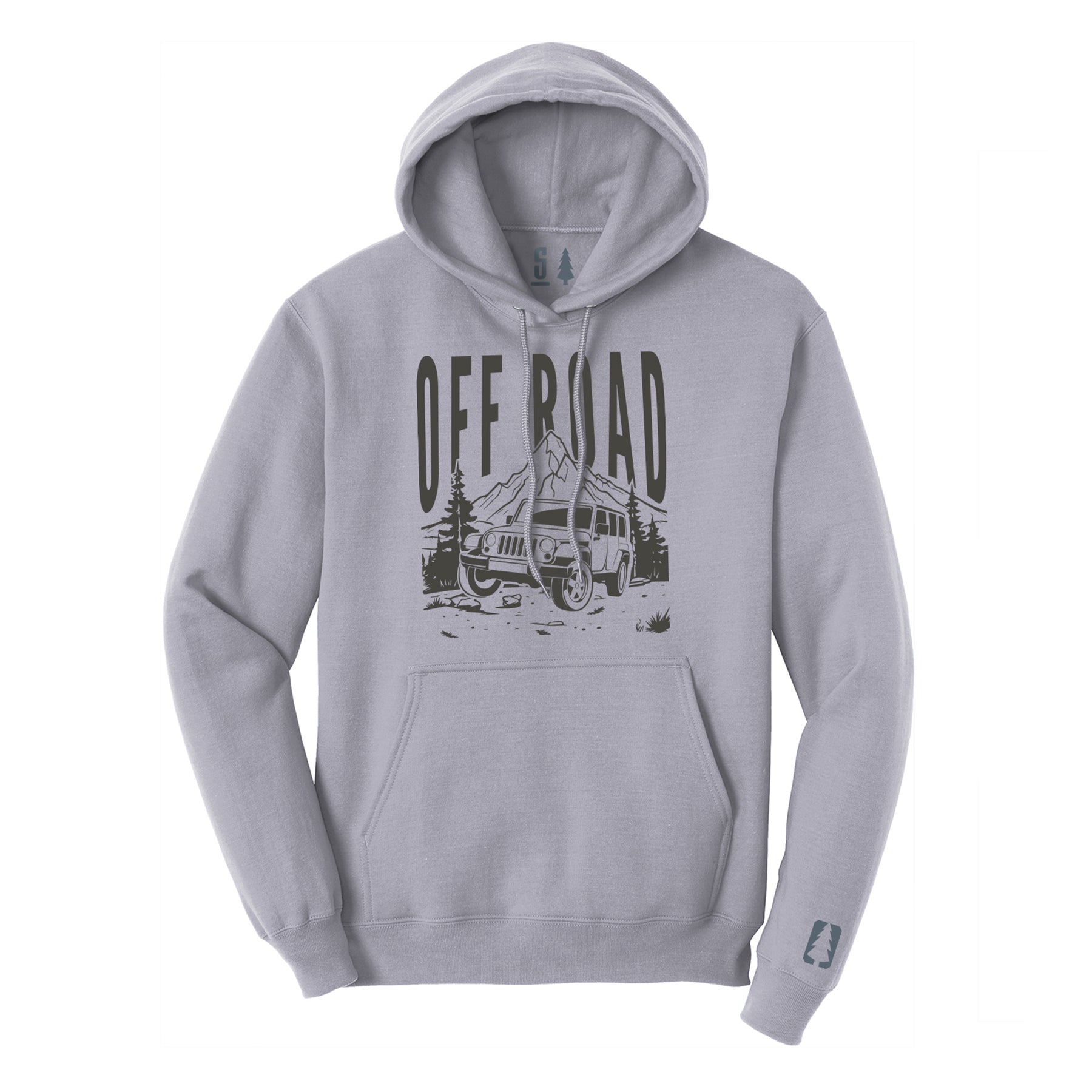 Off Road Grey Hoodie
