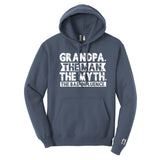 Grandpa Bad Influence White Hoodie