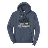 Real Men Pee Outdoors Tan Hoodie