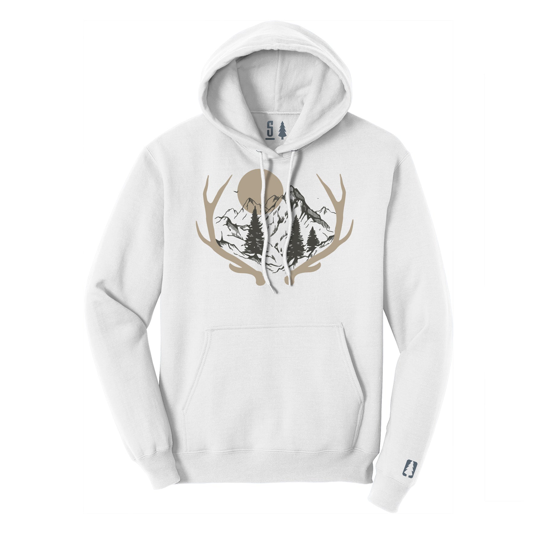 Antler Scene Hoodie