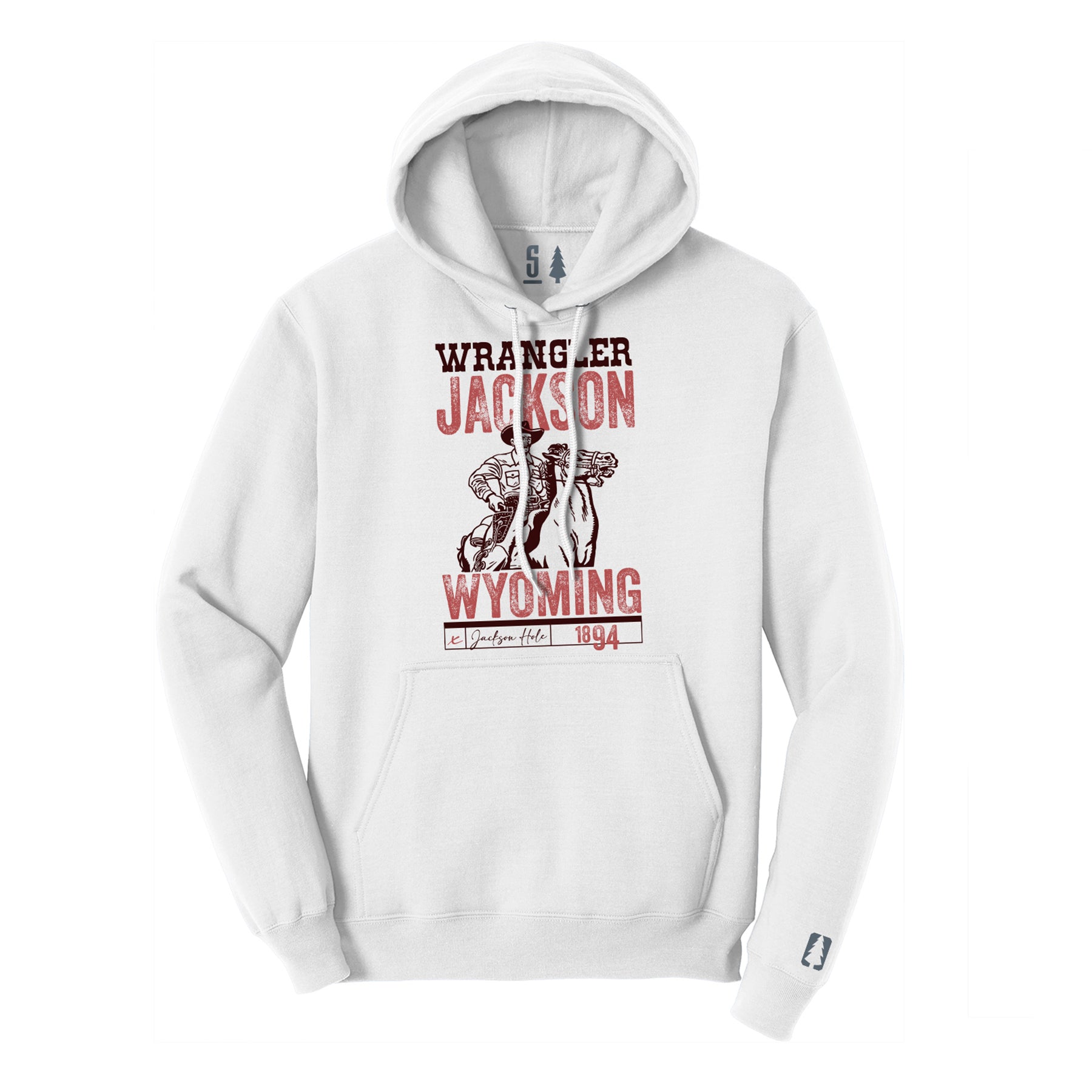 Jackson Wyoming Wrangler Est Hoodie