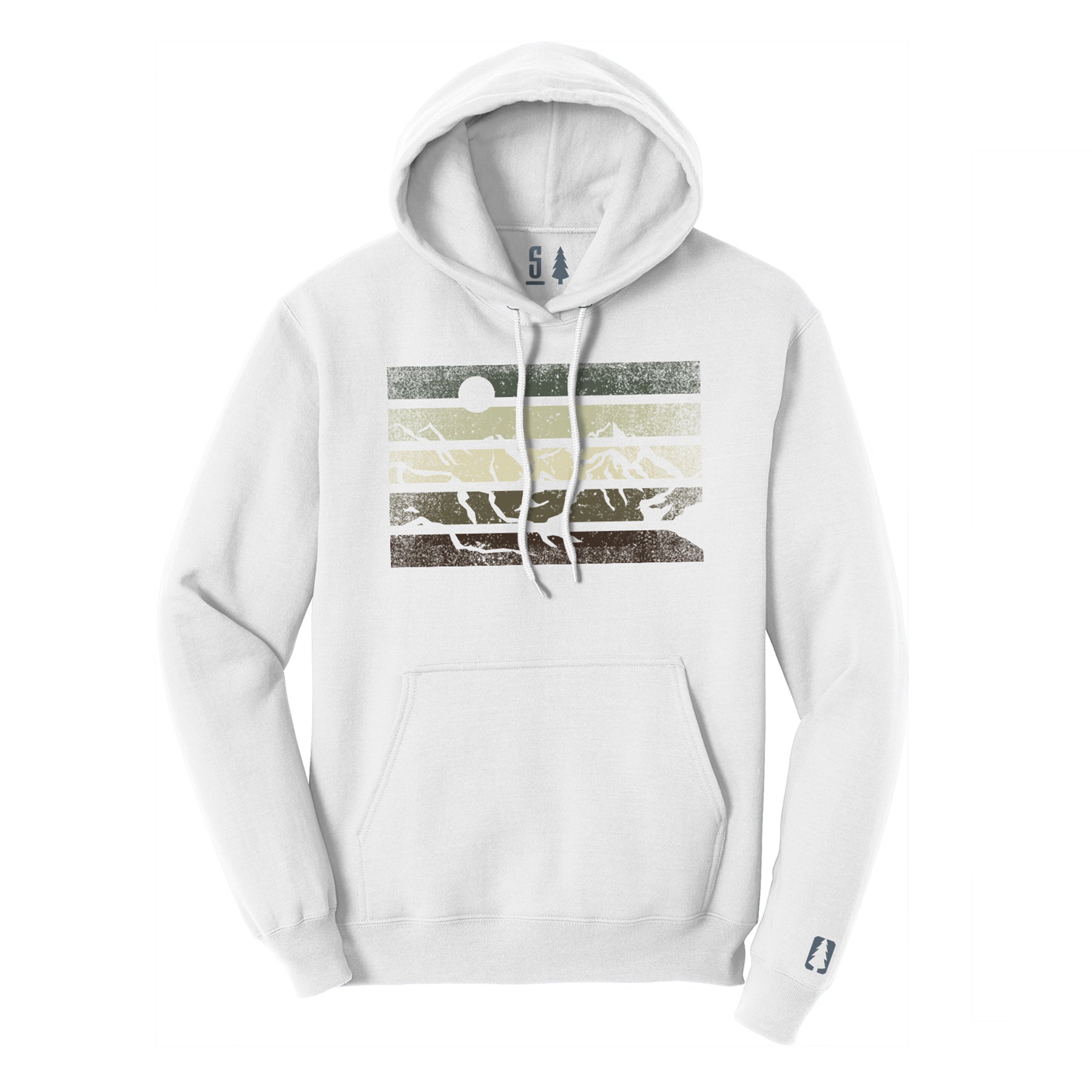 Mountain Stripe Hoodie