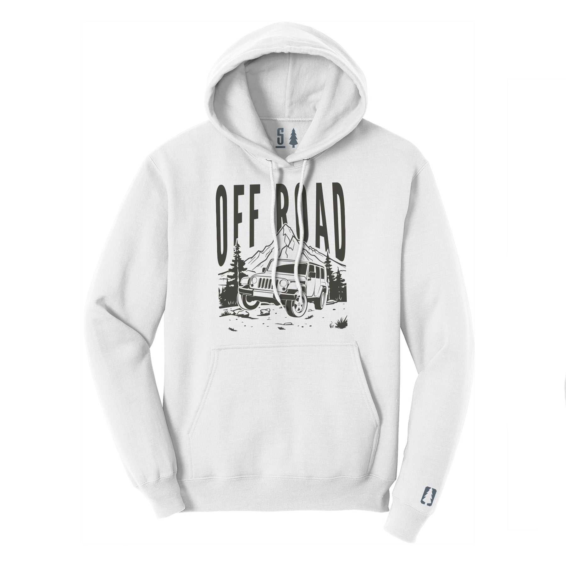 Off Road Grey Hoodie