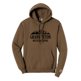 Grand Teton National Park Hoodie Black