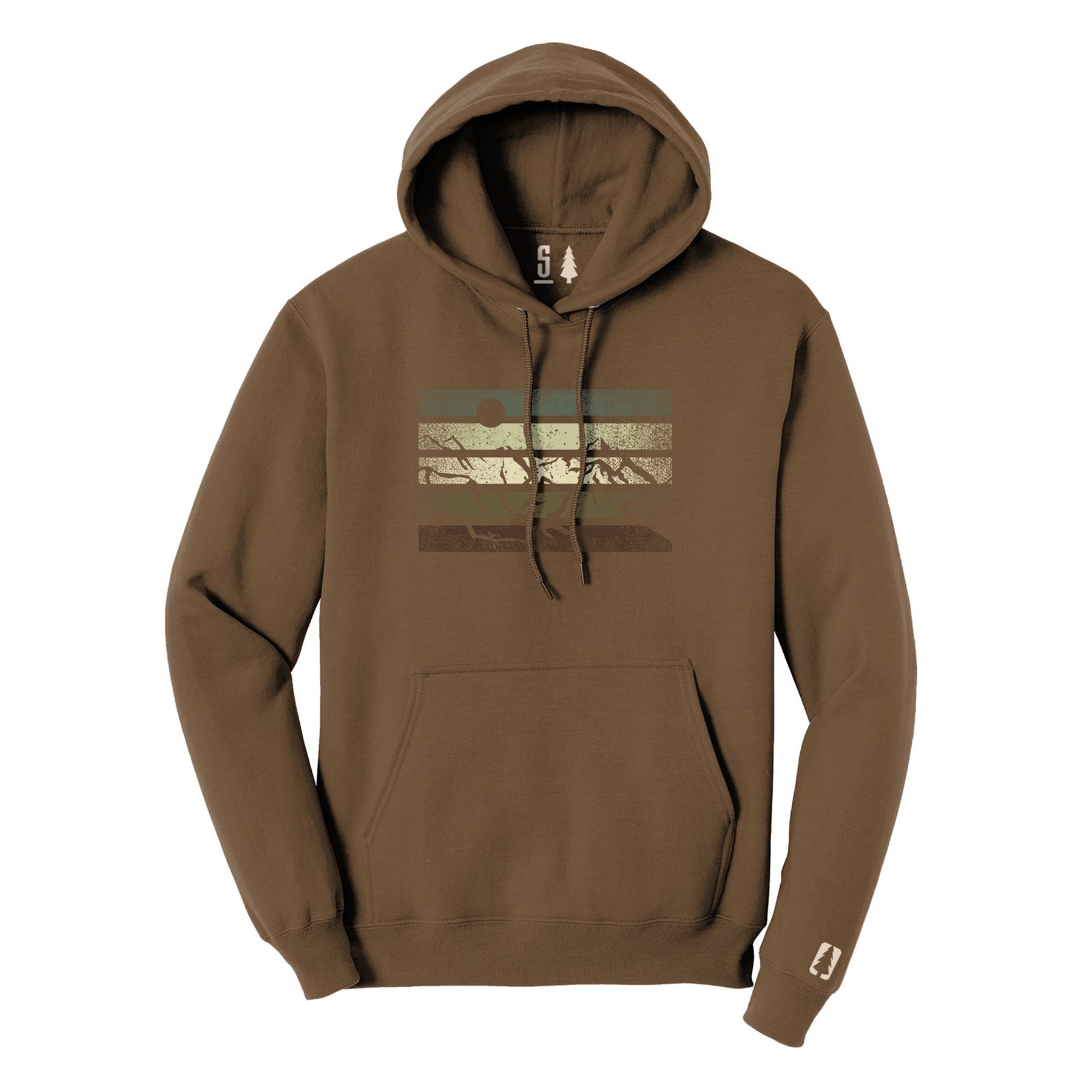 Mountain Stripe Hoodie