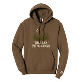 Real Men Pee Outdoors Tan Hoodie